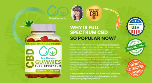 Twin Elements CBD Gummies