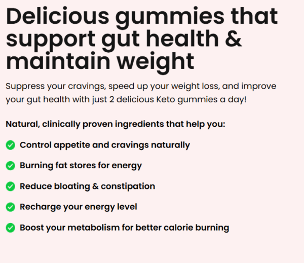 Keto Burn Gummies Ireland