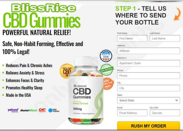 BlissRise CBD Gummies benefits