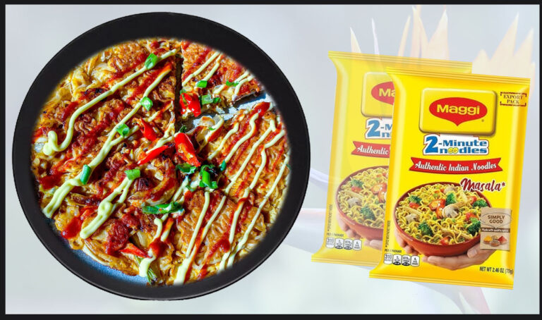 Veggie Maggi Pancake Recipe