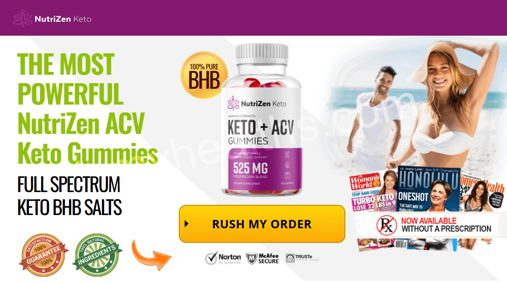 NutriZen ACV Keto Gummies benefits